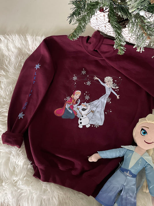 Snow Princess Crewneck