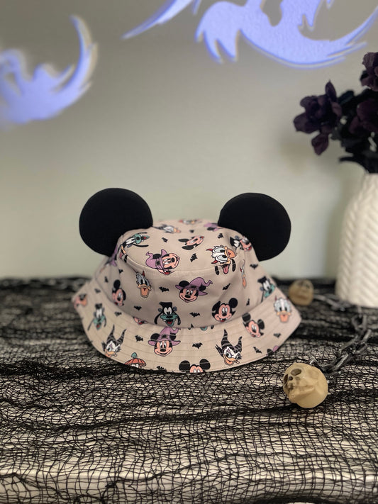 Spooky Friends Bucket Hat -Adult
